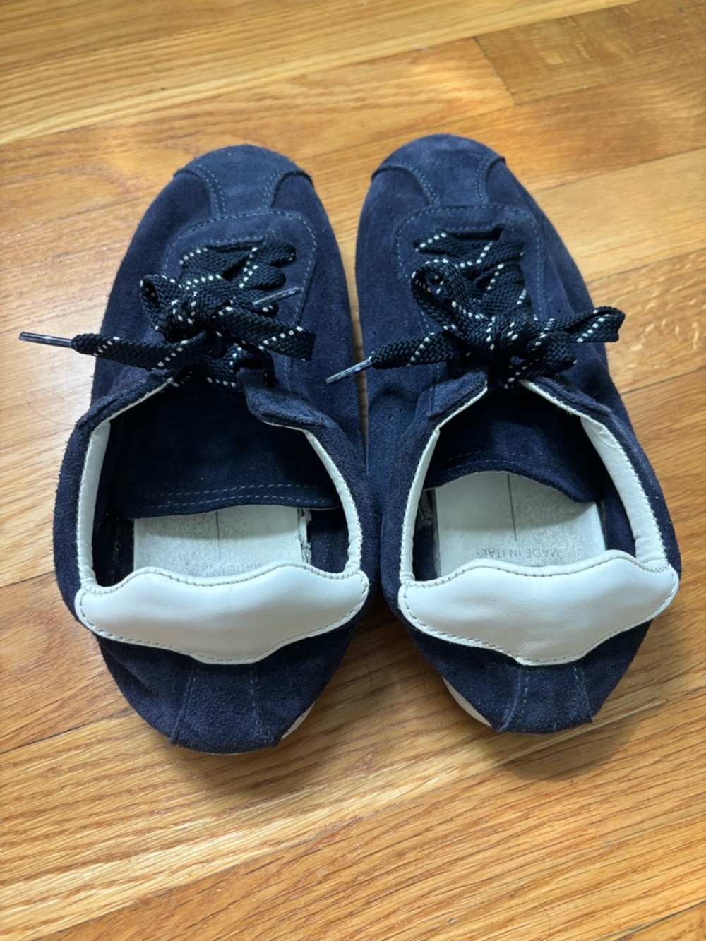 Dolce Vita Serina Navy Suede Sneakers - Picture 3 of 3